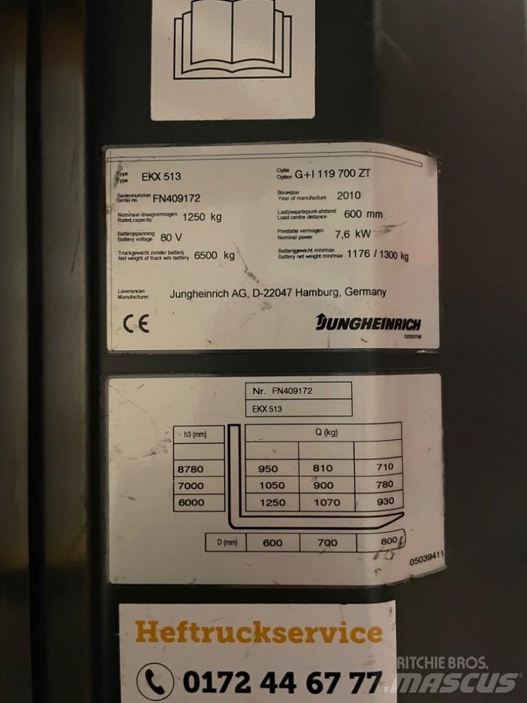 Jungheinrich EKX 513 Hochhub-Kommissionierer