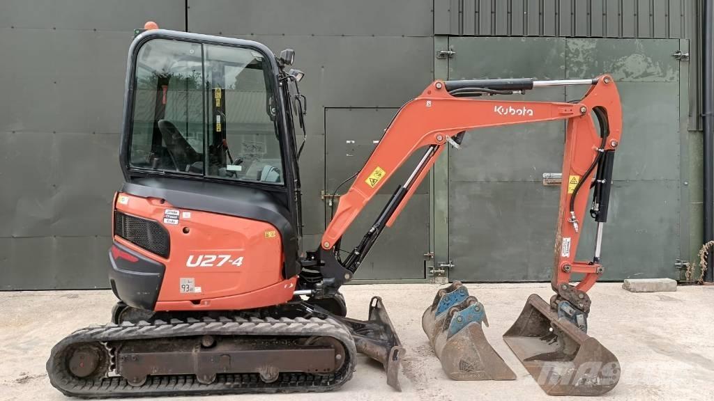 Kubota U 27-4 Minibagger < 7t