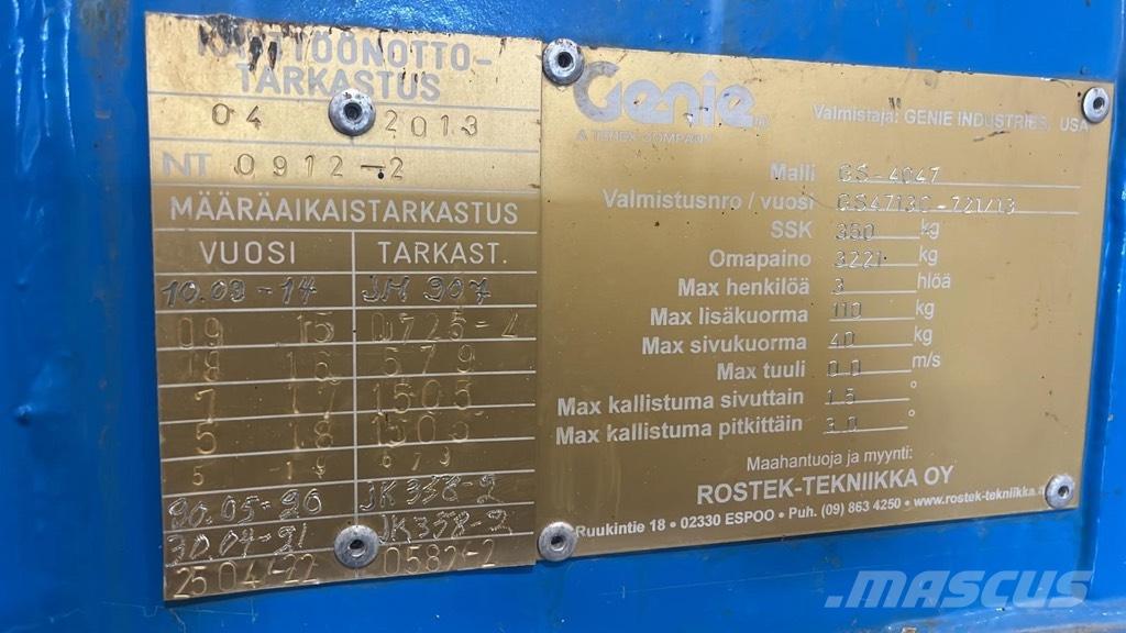 Genie GS 4047 Scheren-Arbeitsbühnen