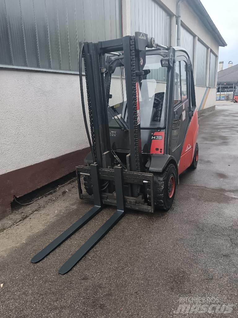 Linde H35D-393 Diesel Stapler