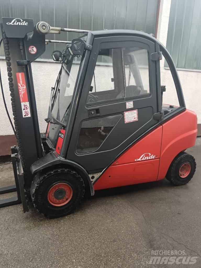 Linde H35D-393 Diesel Stapler