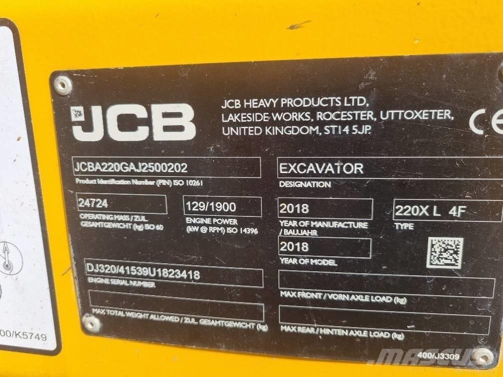 JCB 220 XL 4F Raupenbagger