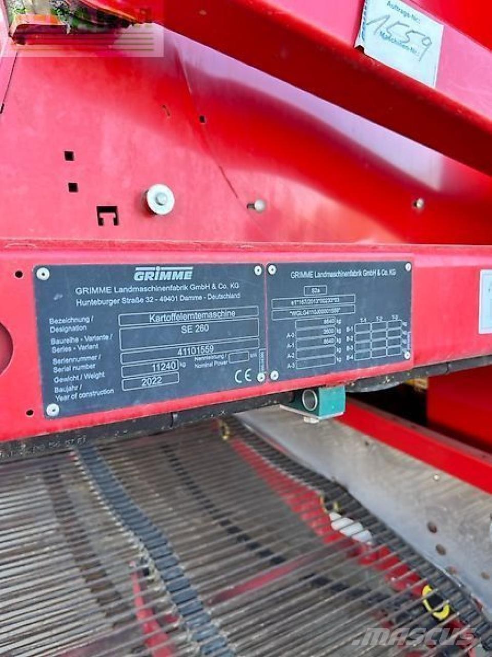 Grimme se260 Kartoffelvollernter