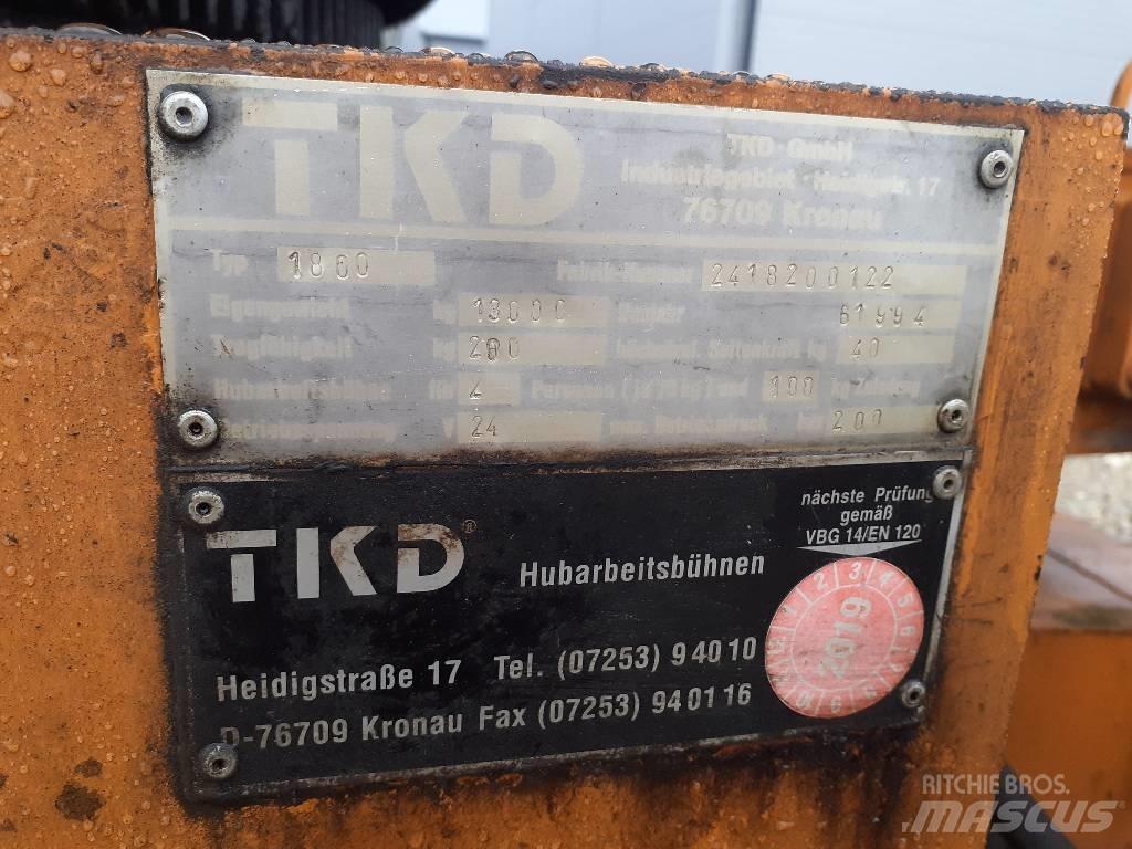 TKD 1800 Kompakte selbstfahrende Hebebühnen
