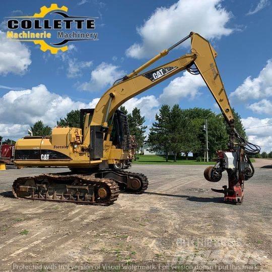 CAT 322C Harvester