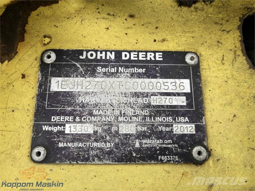 John Deere H270 Schneidwerke