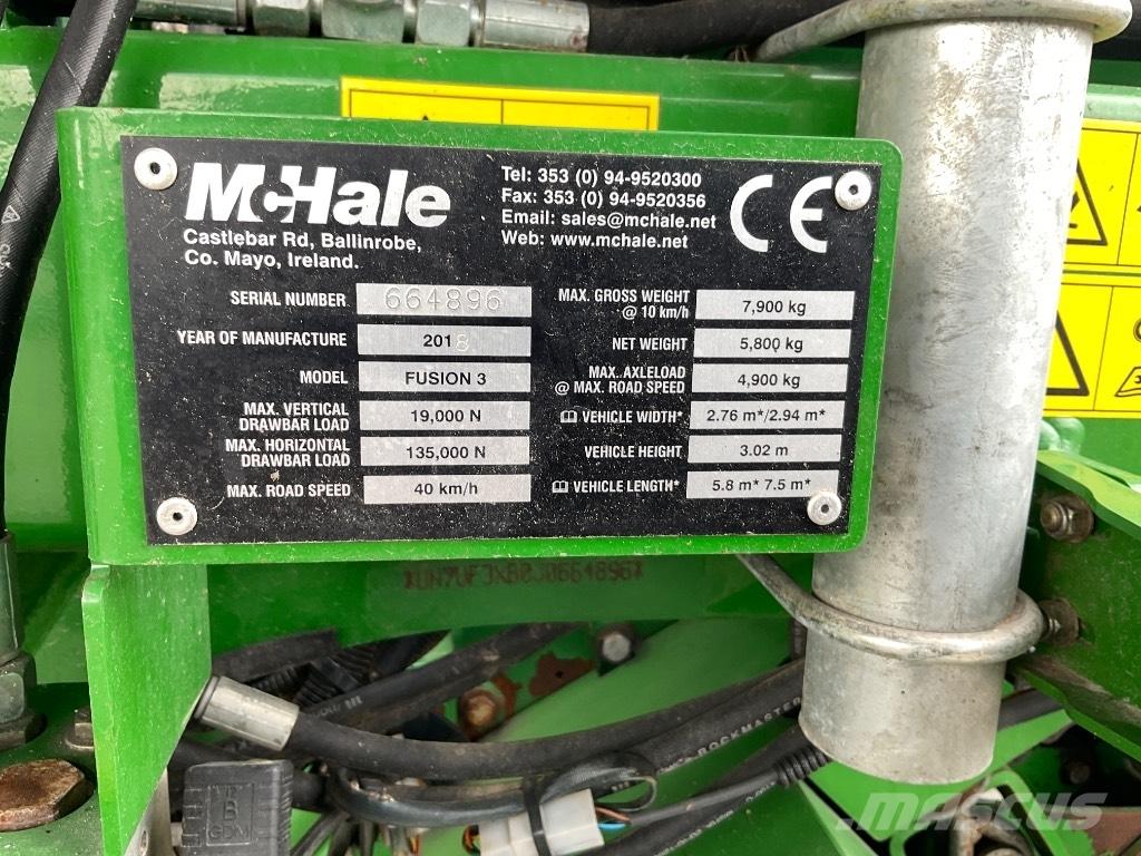 McHale Fusion 3 Rundballenpressen