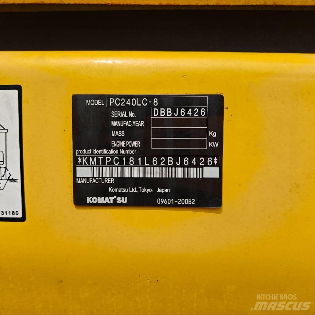 Komatsu 240-8 Raupenbagger