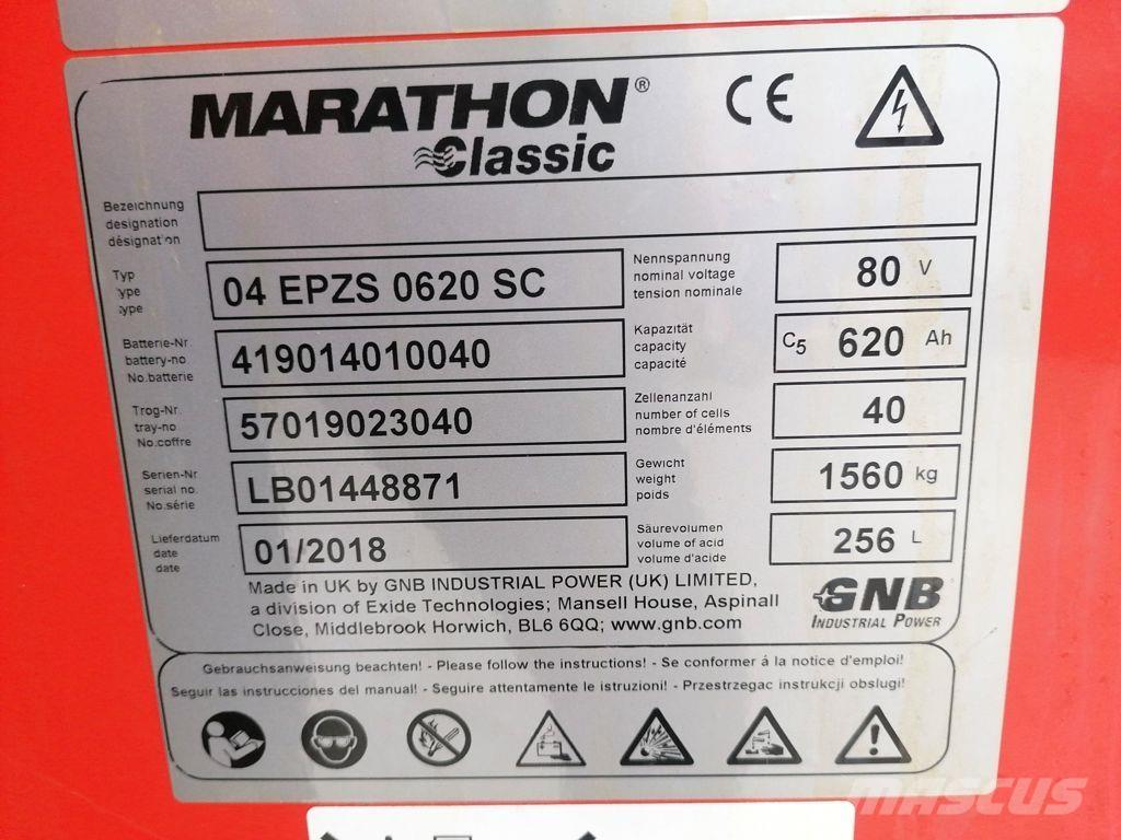 Linde E25H-01/600 Elektro Stapler