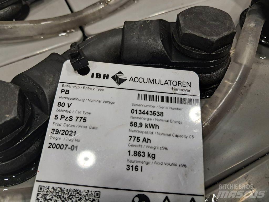  Batterij 80V 775Ah Batterien
