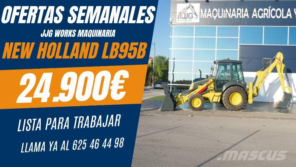New Holland LB 95 B Baggerlader