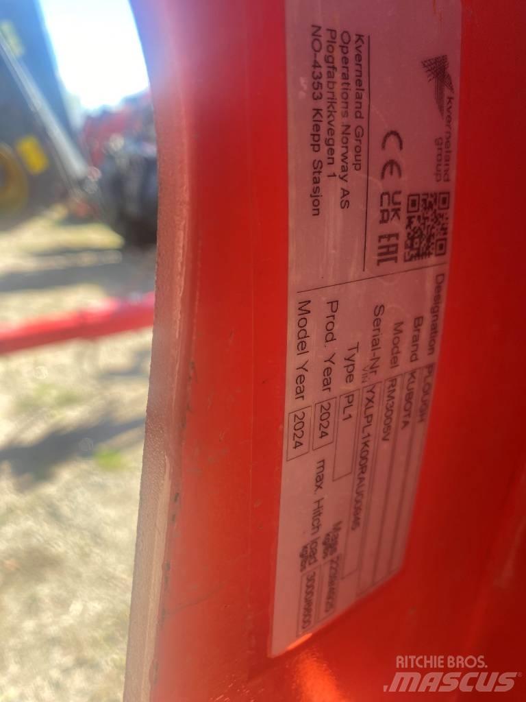 Kubota RM 300 SV Wendepflüge