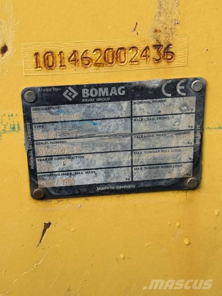 Bomag BW 80 AD-5 Tandemwalzen