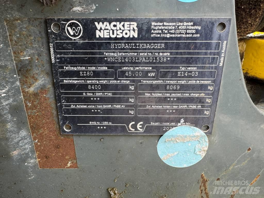 Wacker Neuson EZ80 Raupenbagger