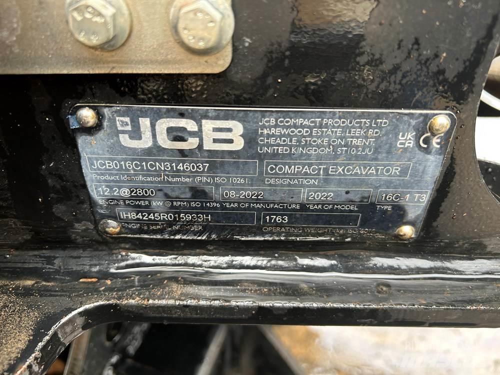 JCB 16C-1 Minibagger < 7t