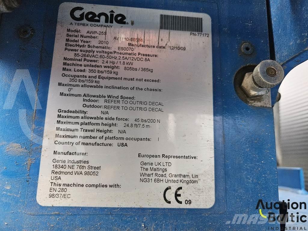 Genie AWP 25 S Andere Arbeitsbühnen
