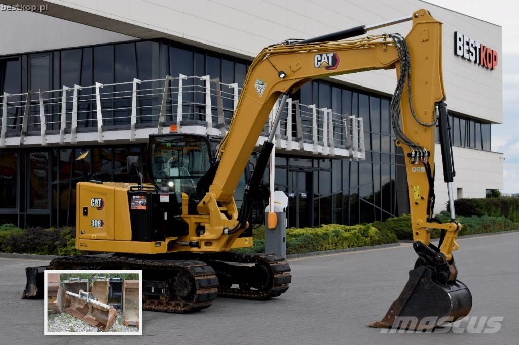 CAT 308 CR Minibagger < 7t