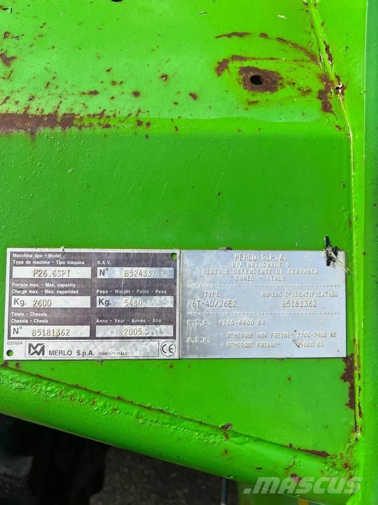 Merlo P26.6 SPT Teleskoplader