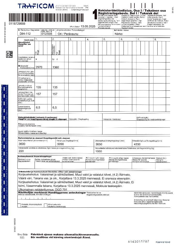 Närko Dollyc2ms11p11 Dollyanhänger