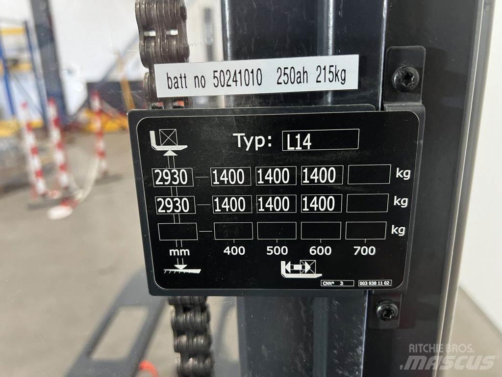 Linde L14 Deichselstapler