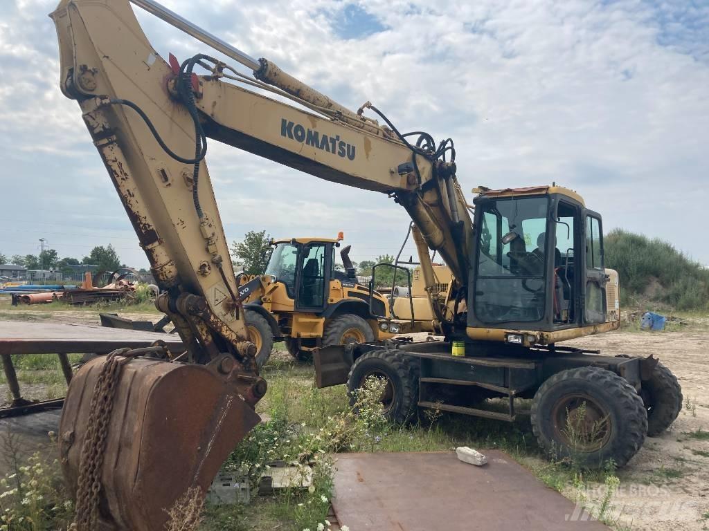 Komatsu PW 170 Mobilbagger