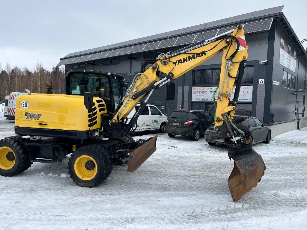Yanmar B 95 W Mobilbagger