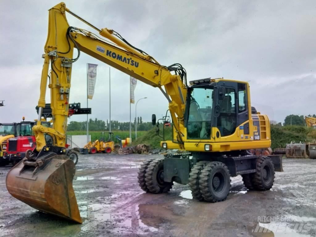 Komatsu PW148-8 Mobilbagger