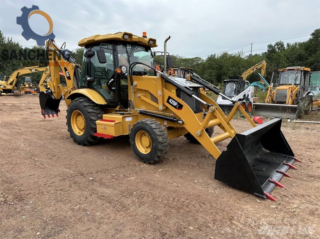 CAT 420 F Baggerlader