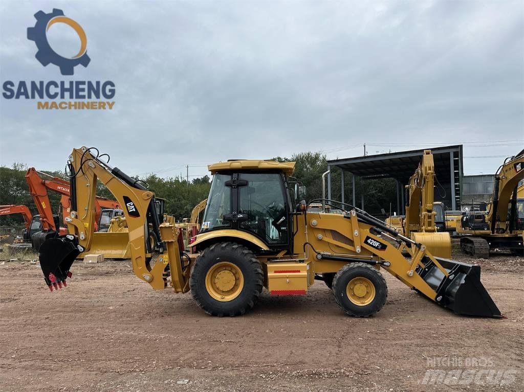 CAT 420 F Baggerlader
