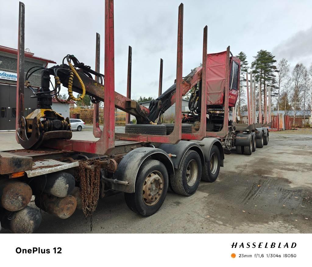 Scania R 164 8X4 Holzfahrzeuge