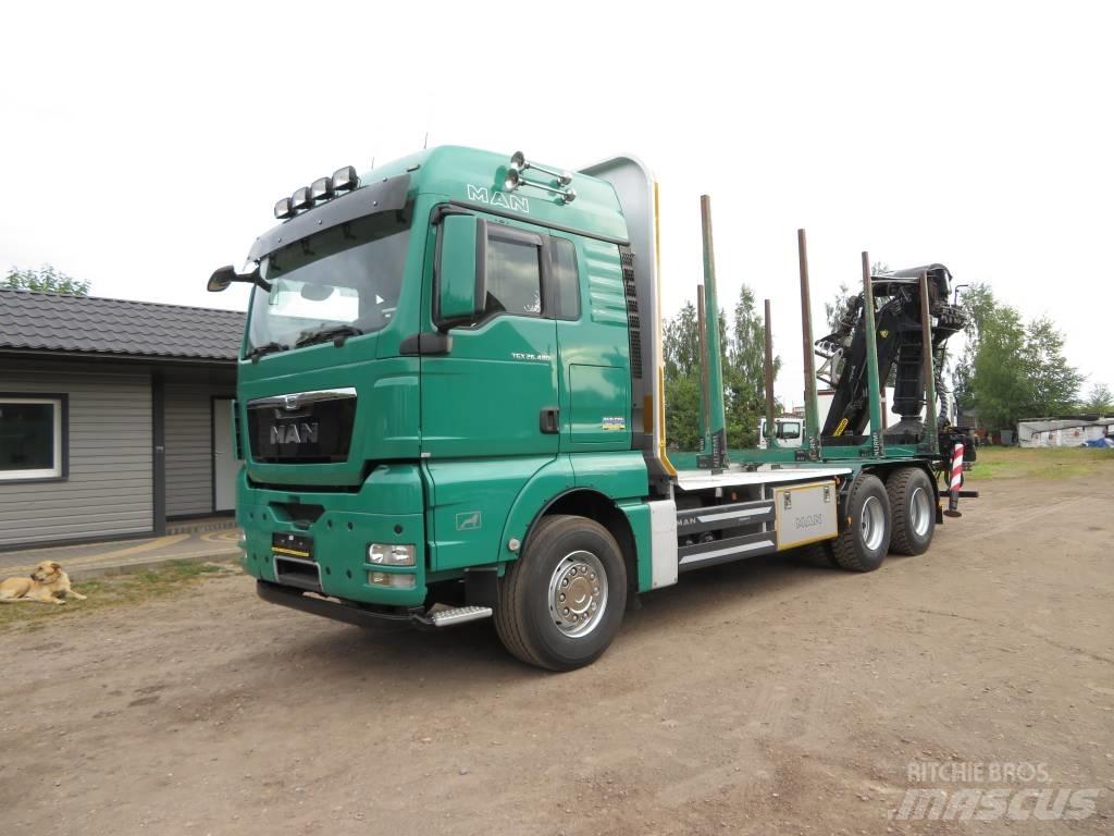 MAN 33 480 Holzfahrzeuge