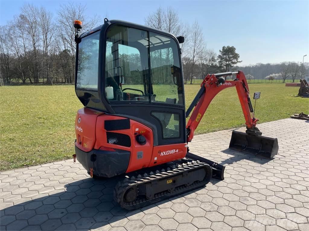Kubota KX18-4 Minibagger < 7t