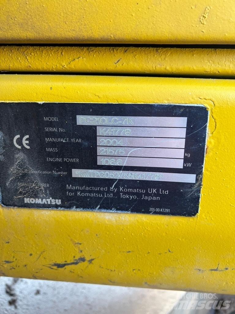 Komatsu PC 210 LC-7K Raupenbagger