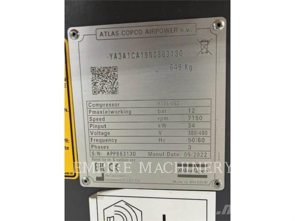 Atlas Copco H185 Kompressoren