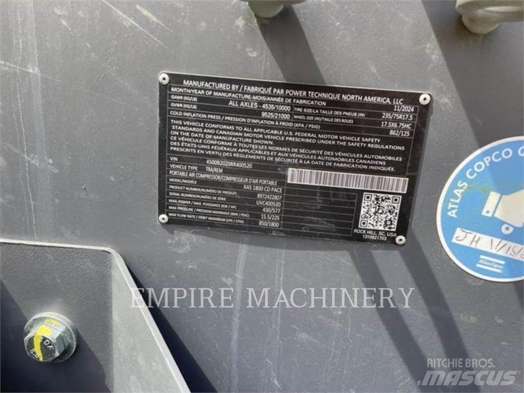 Atlas Copco XAS1800CD Kompressoren