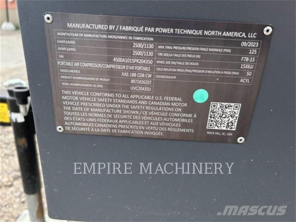 Atlas Copco XAS188CD Kompressoren