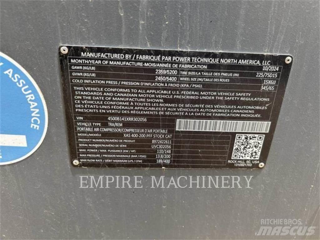 Atlas Copco XAS400CD Kompressoren