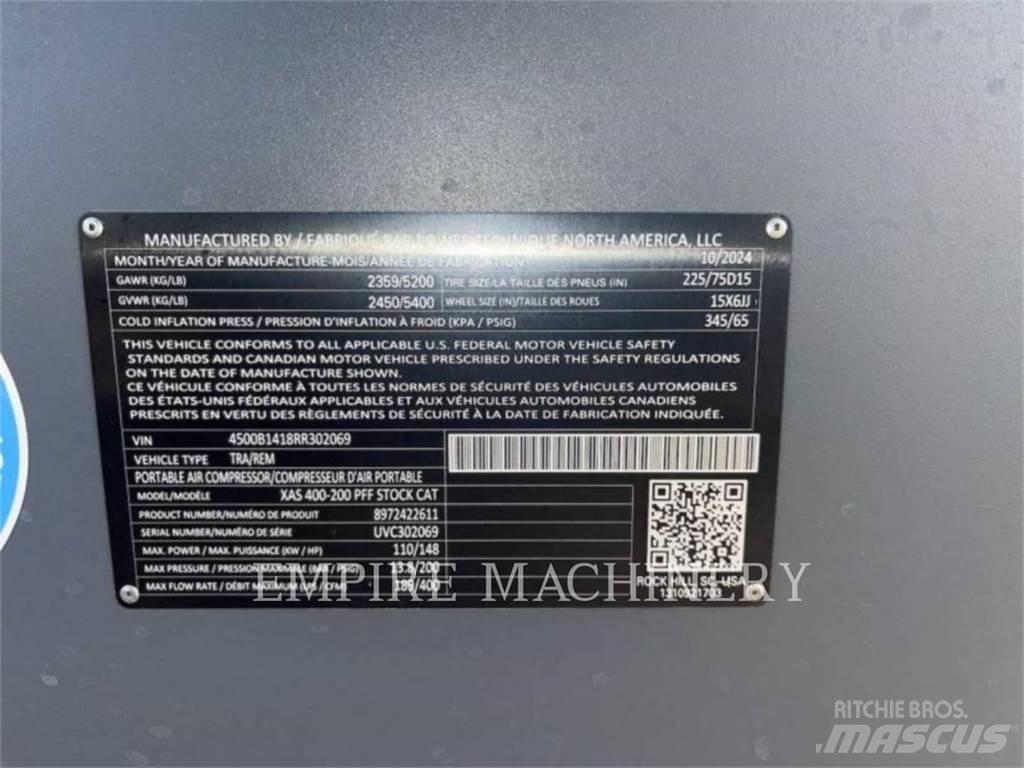 Atlas Copco XAS400CD Kompressoren