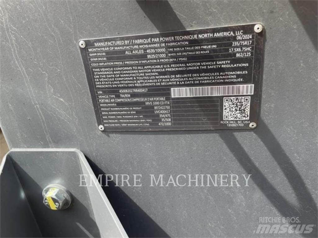 Atlas Copco XRVS1000CD Kompressoren