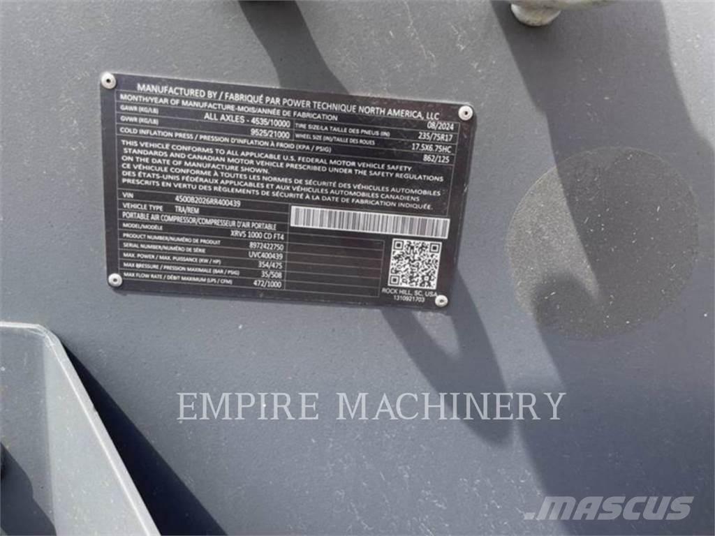 Atlas Copco XRVS1000CD Kompressoren