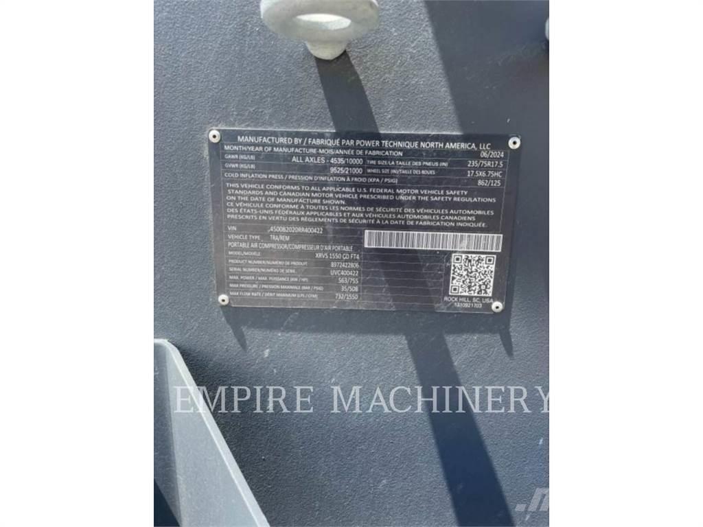 Atlas Copco XRVS1550CD Kompressoren