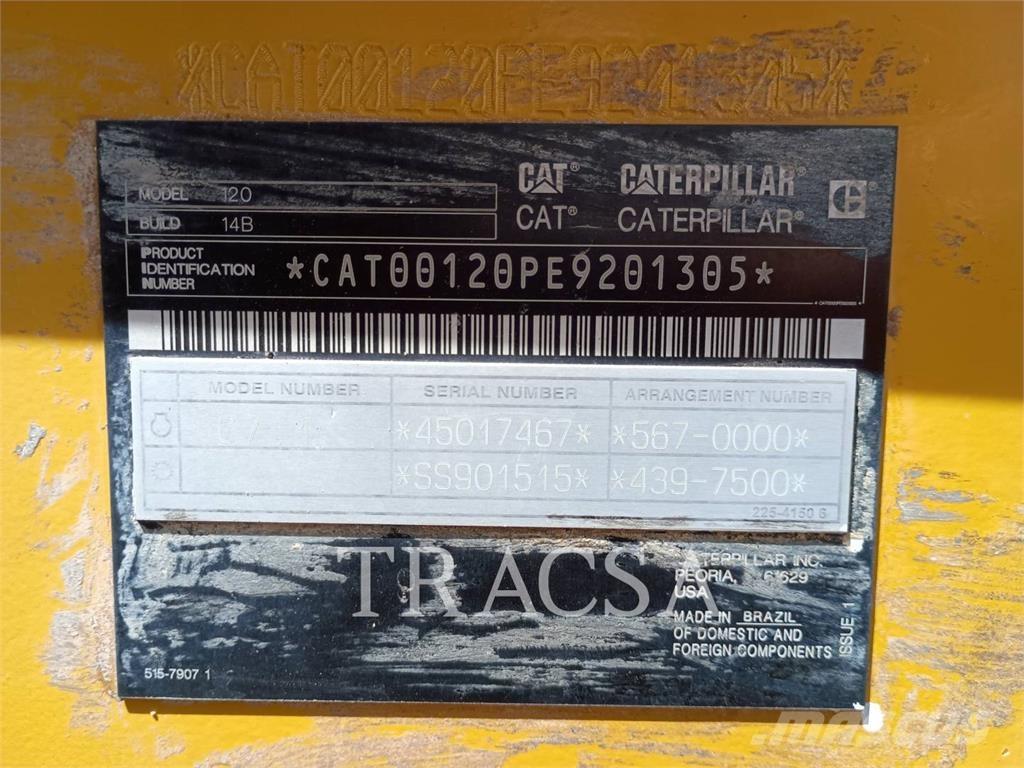 CAT 120 Grader