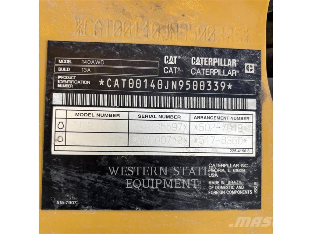 CAT 140 Grader