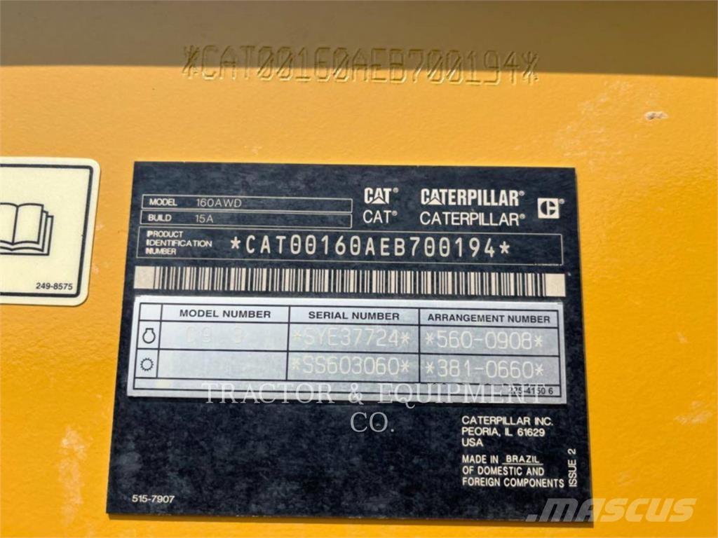 CAT 160 AWD Grader