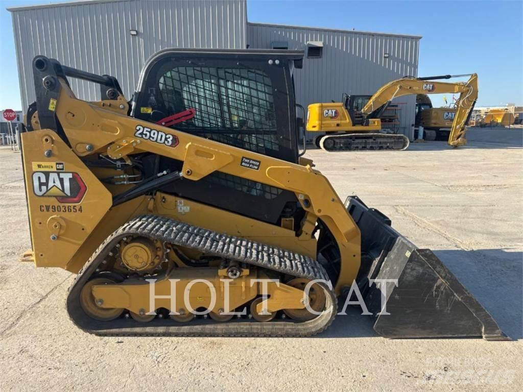 CAT 259D CAB Laderaupen