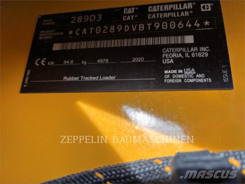 CAT 289D Kompaktlader