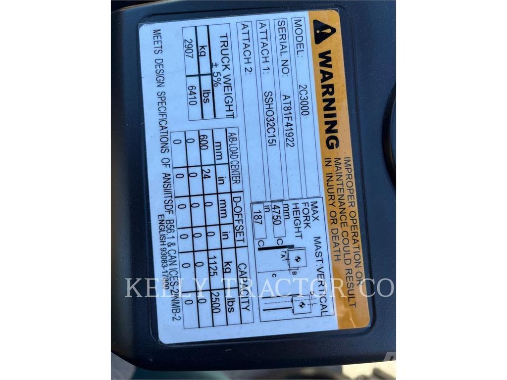 CAT 2C3000 Andere Gabelstapler