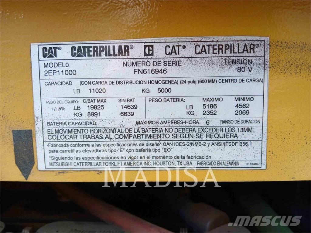 CAT 2EP11000 Elektro Stapler