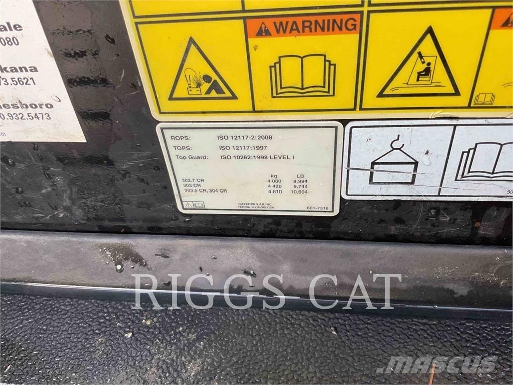 CAT 302.707CR Raupenbagger
