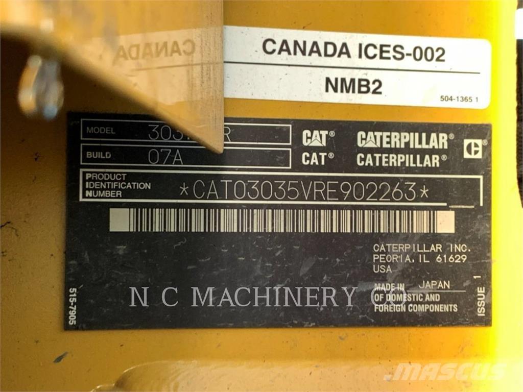 CAT 303.5 CRCB Raupenbagger
